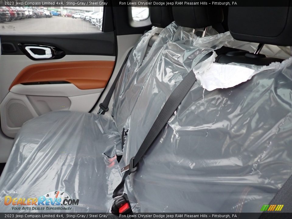 Rear Seat of 2023 Jeep Compass Limited 4x4 Photo #12