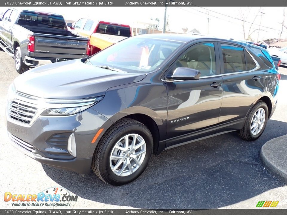 2023 Chevrolet Equinox LT AWD Iron Gray Metallic / Jet Black Photo #8