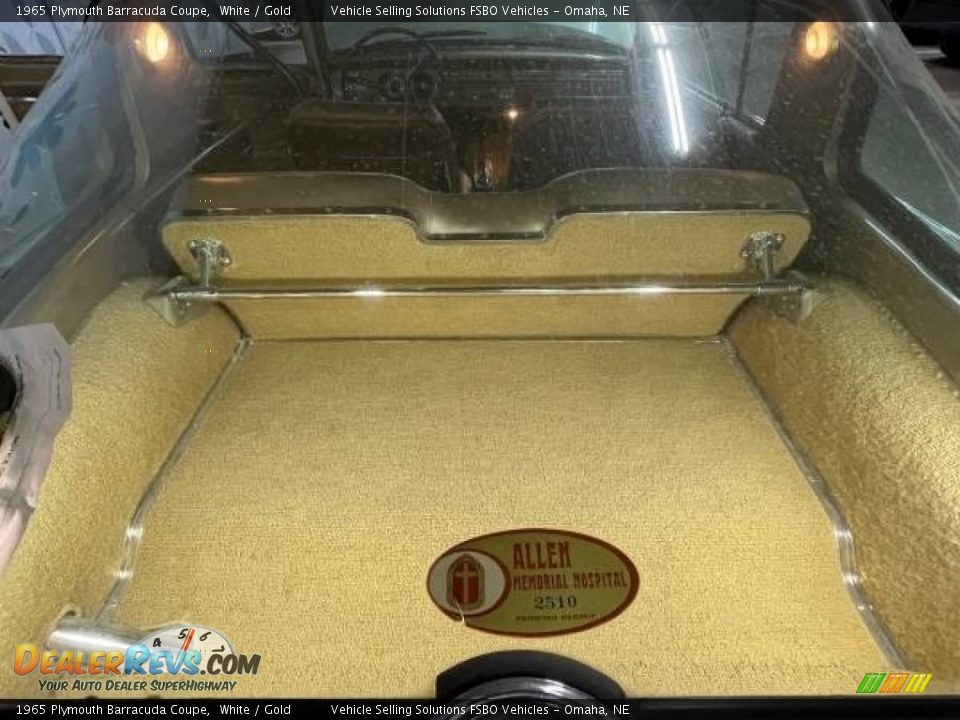 1965 Plymouth Barracuda Coupe Trunk Photo #17