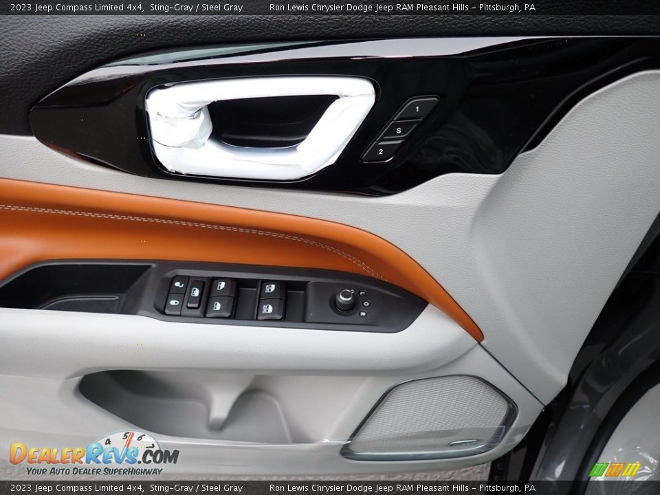 Door Panel of 2023 Jeep Compass Limited 4x4 Photo #15