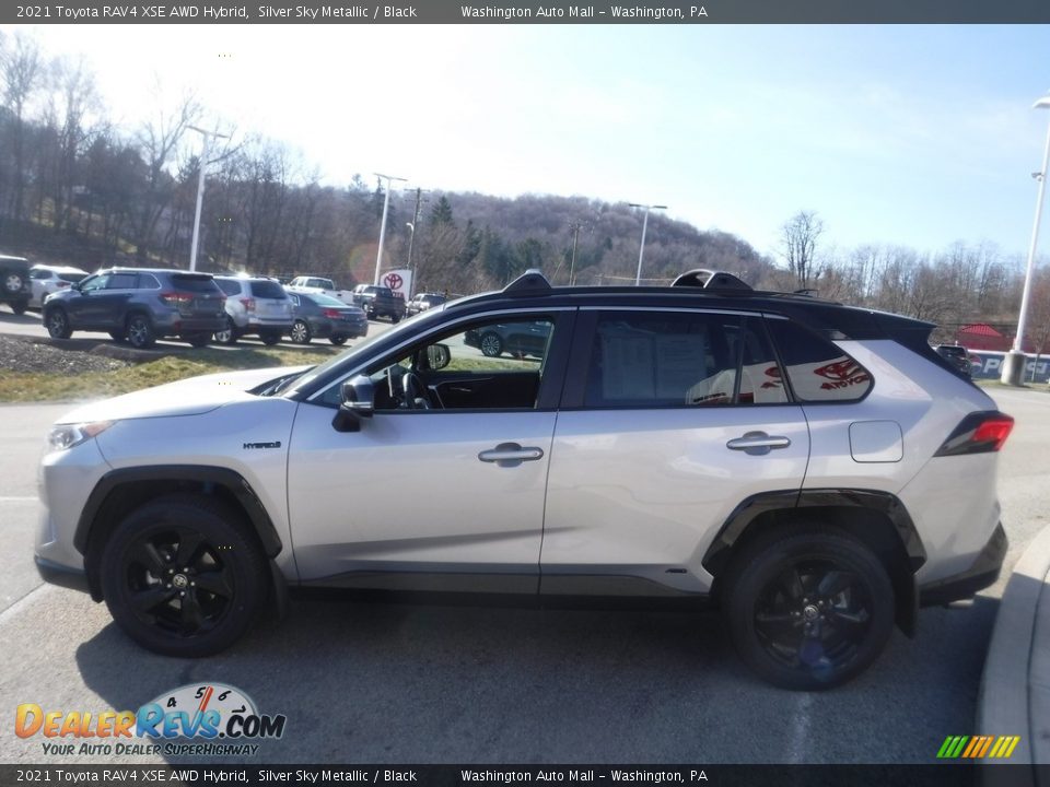 Silver Sky Metallic 2021 Toyota RAV4 XSE AWD Hybrid Photo #14