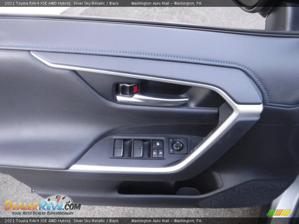 2021 Toyota RAV4 XSE AWD Hybrid Silver Sky Metallic / Black Photo #20