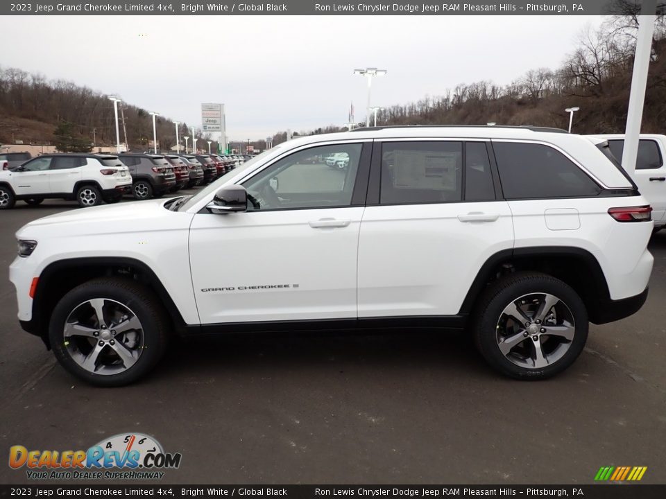 Bright White 2023 Jeep Grand Cherokee Limited 4x4 Photo #2