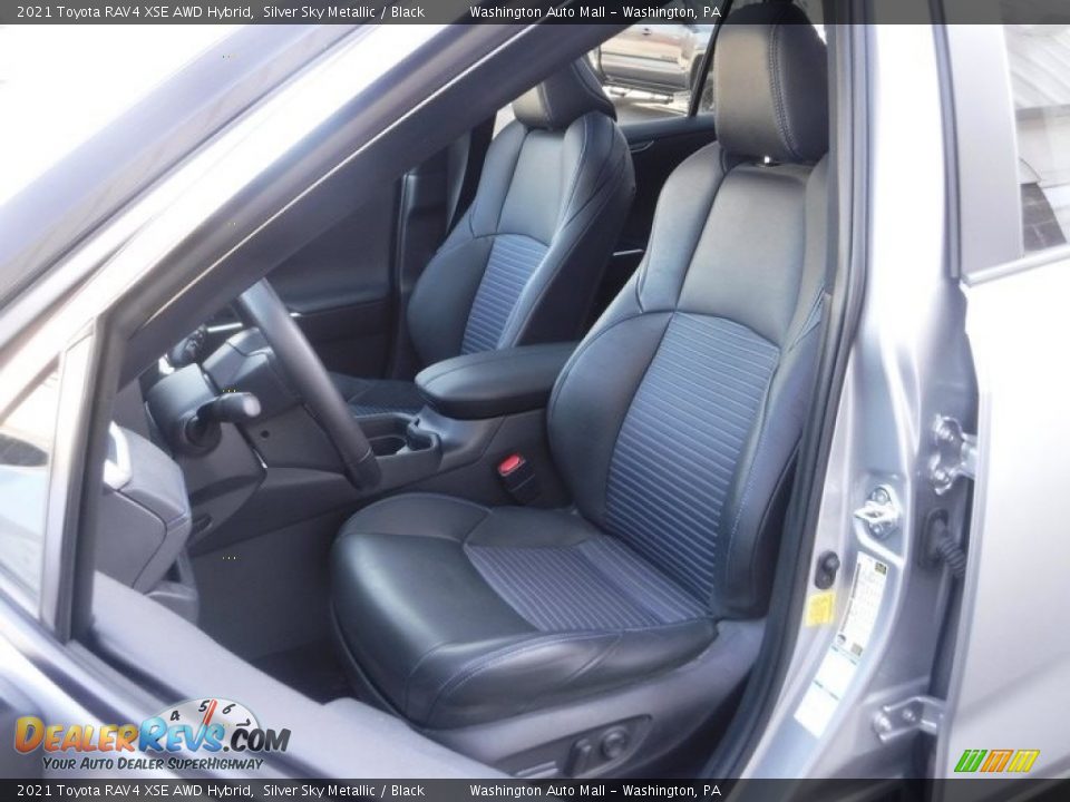 Front Seat of 2021 Toyota RAV4 XSE AWD Hybrid Photo #22
