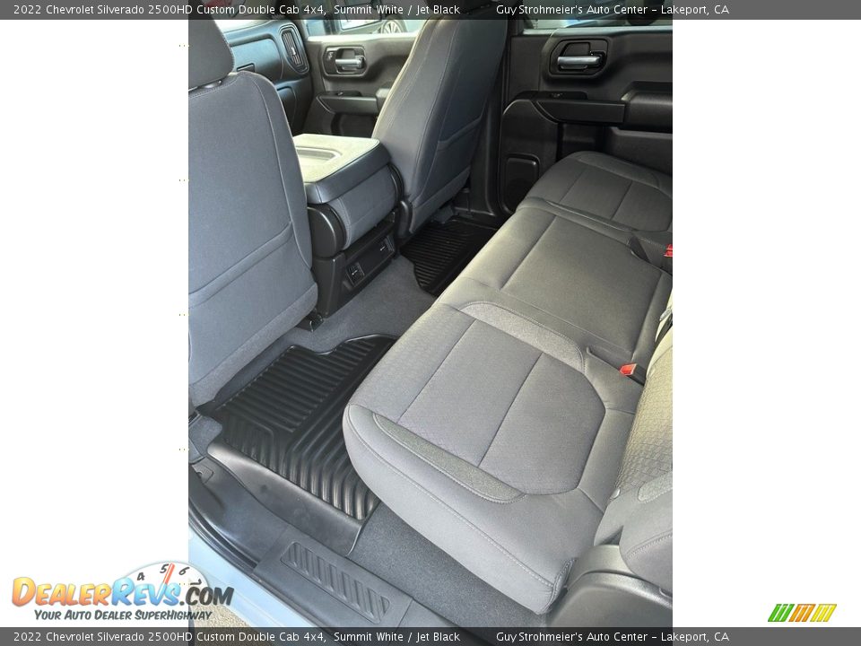 2022 Chevrolet Silverado 2500HD Custom Double Cab 4x4 Summit White / Jet Black Photo #11