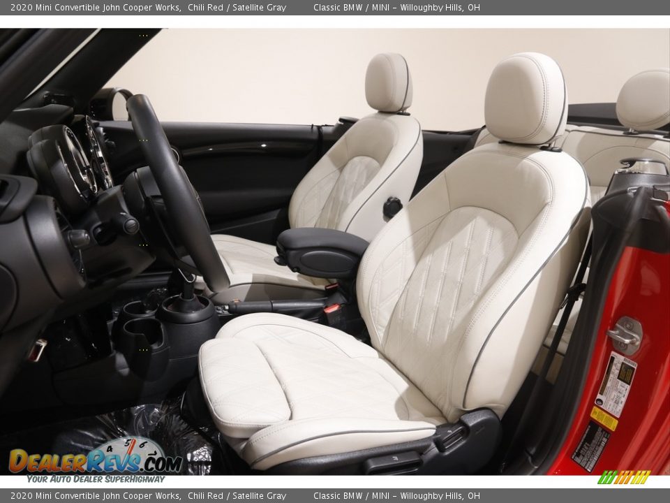 Front Seat of 2020 Mini Convertible John Cooper Works Photo #6
