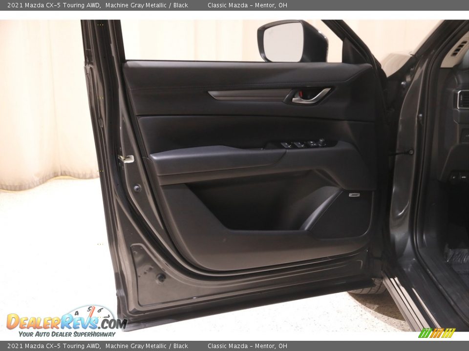 2021 Mazda CX-5 Touring AWD Machine Gray Metallic / Black Photo #4