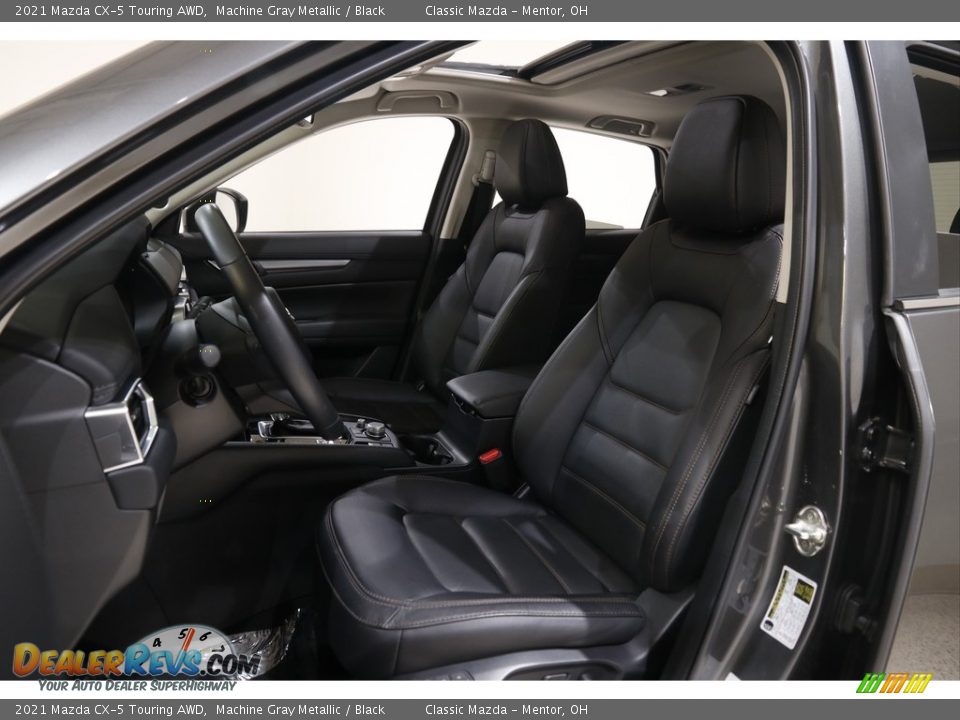 2021 Mazda CX-5 Touring AWD Machine Gray Metallic / Black Photo #5