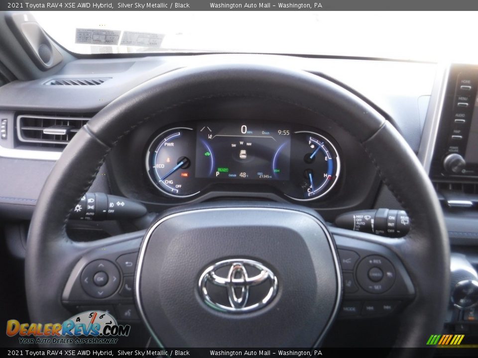 2021 Toyota RAV4 XSE AWD Hybrid Steering Wheel Photo #28