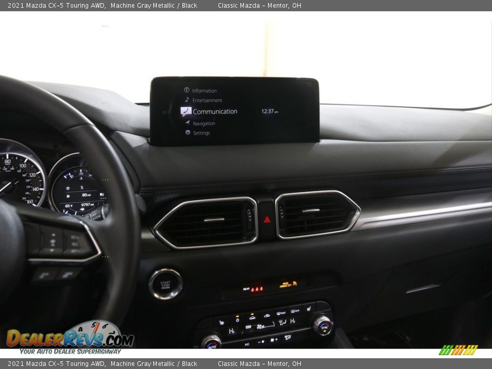 2021 Mazda CX-5 Touring AWD Machine Gray Metallic / Black Photo #9
