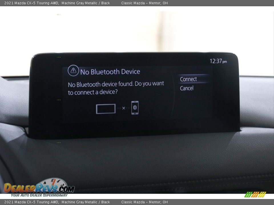2021 Mazda CX-5 Touring AWD Machine Gray Metallic / Black Photo #10