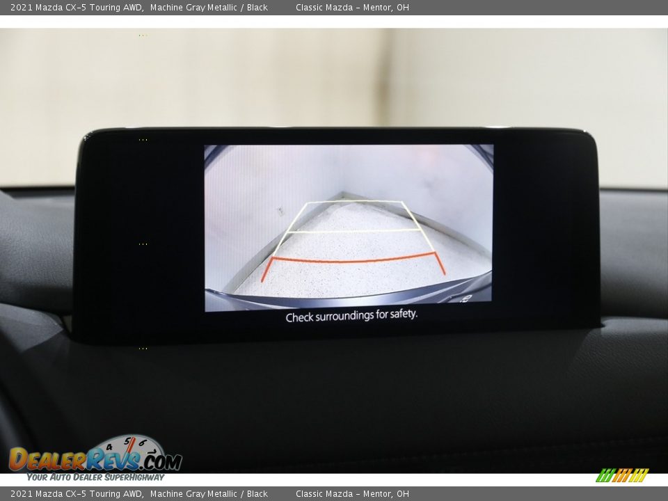 2021 Mazda CX-5 Touring AWD Machine Gray Metallic / Black Photo #12
