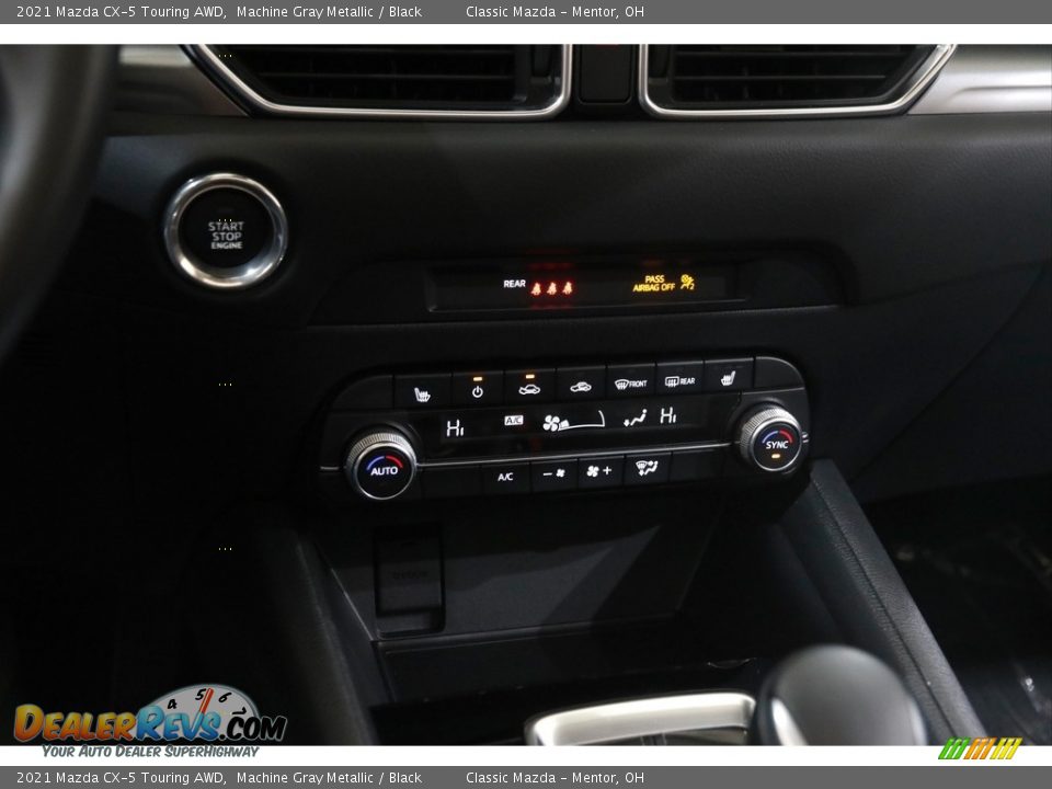 2021 Mazda CX-5 Touring AWD Machine Gray Metallic / Black Photo #13