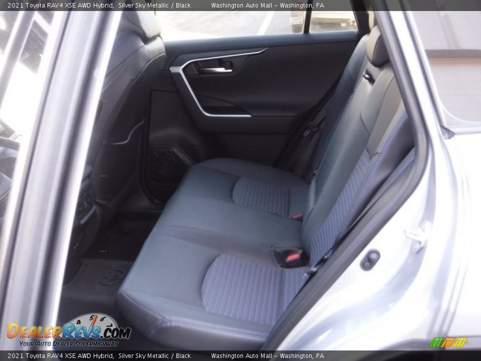 Rear Seat of 2021 Toyota RAV4 XSE AWD Hybrid Photo #35