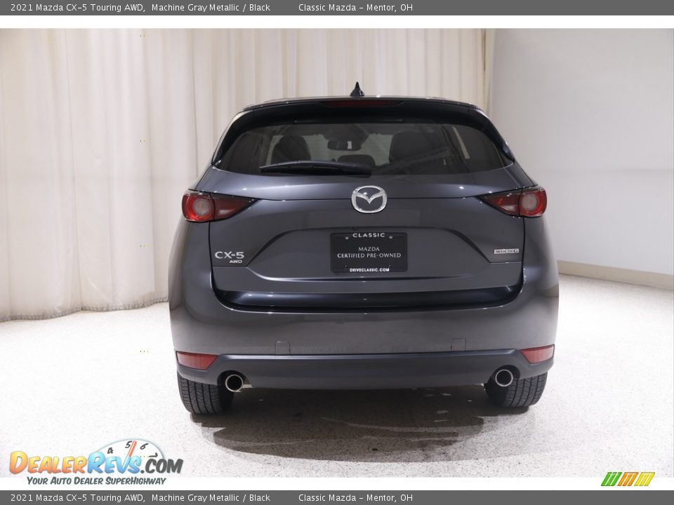 2021 Mazda CX-5 Touring AWD Machine Gray Metallic / Black Photo #18