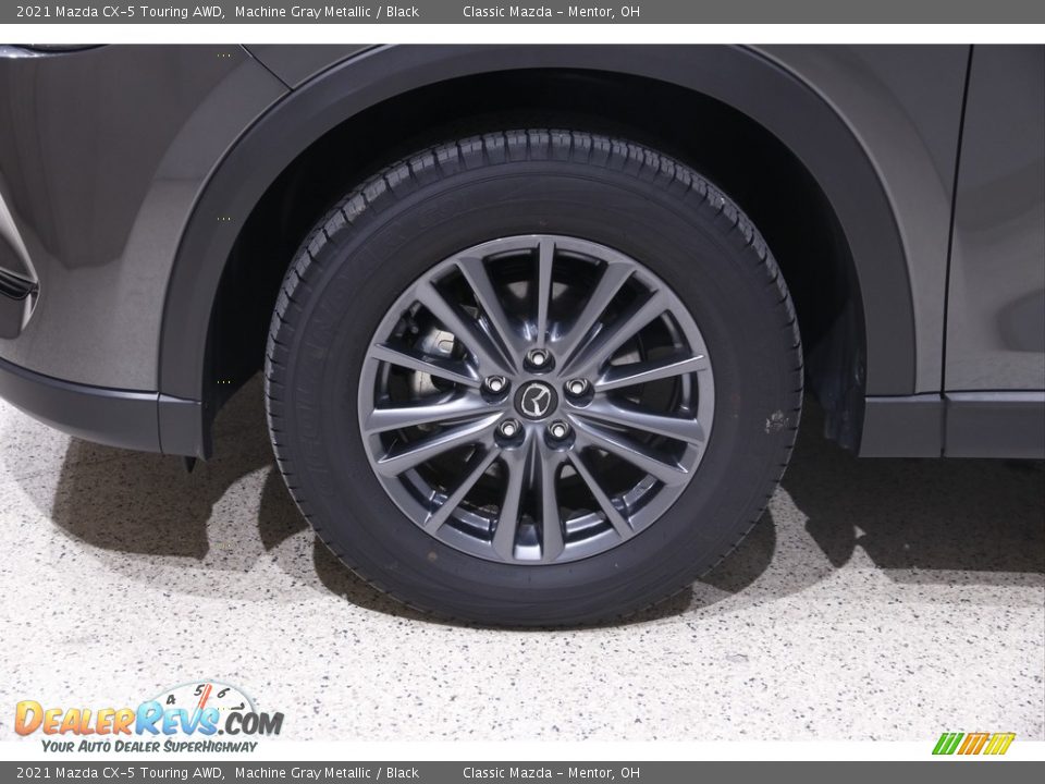2021 Mazda CX-5 Touring AWD Machine Gray Metallic / Black Photo #20