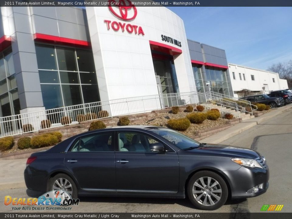 2011 Toyota Avalon Limited Magnetic Gray Metallic / Light Gray Photo #2