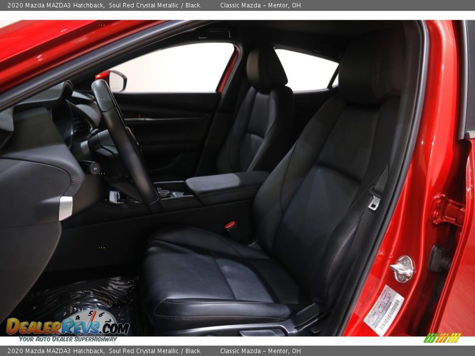 2020 Mazda MAZDA3 Hatchback Soul Red Crystal Metallic / Black Photo #5