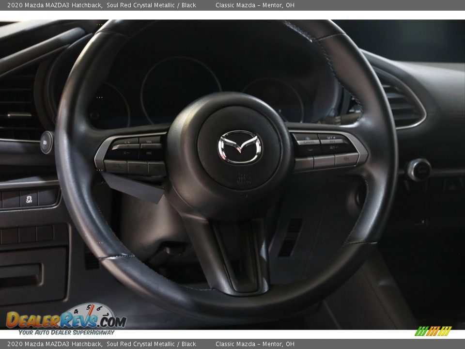 2020 Mazda MAZDA3 Hatchback Soul Red Crystal Metallic / Black Photo #7