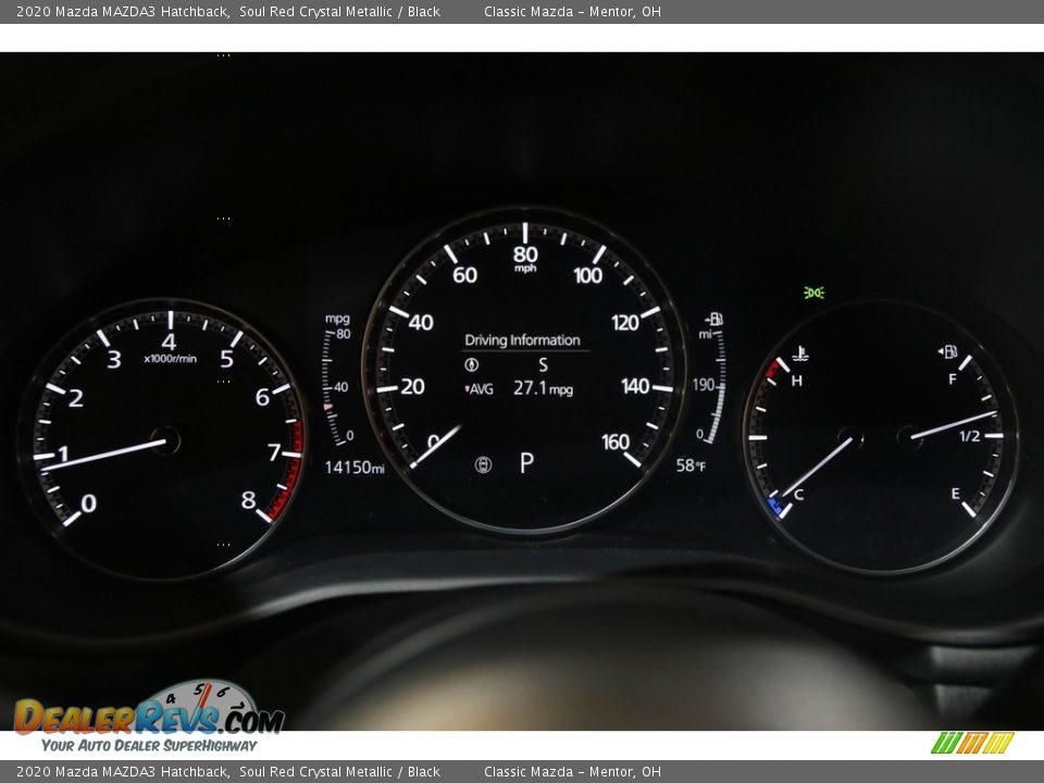 2020 Mazda MAZDA3 Hatchback Gauges Photo #8