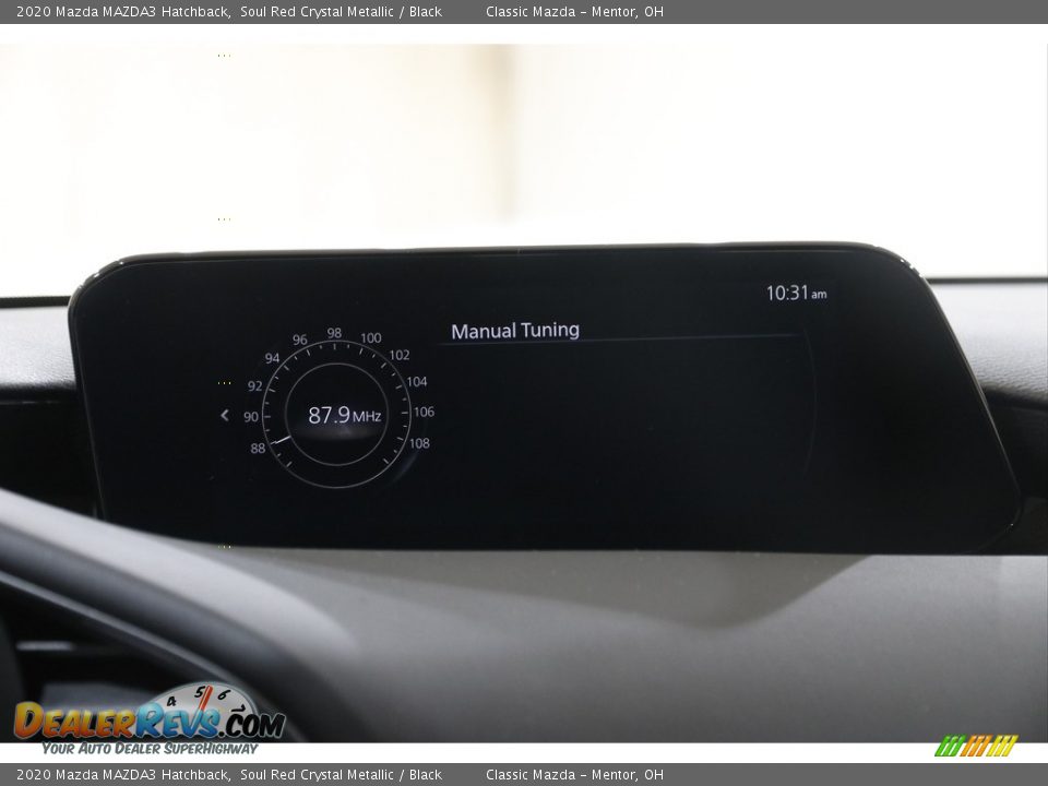 2020 Mazda MAZDA3 Hatchback Soul Red Crystal Metallic / Black Photo #11