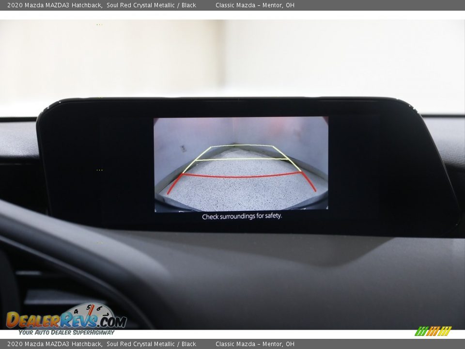 2020 Mazda MAZDA3 Hatchback Soul Red Crystal Metallic / Black Photo #12