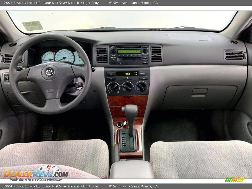 Light Gray Interior - 2004 Toyota Corolla LE Photo #15