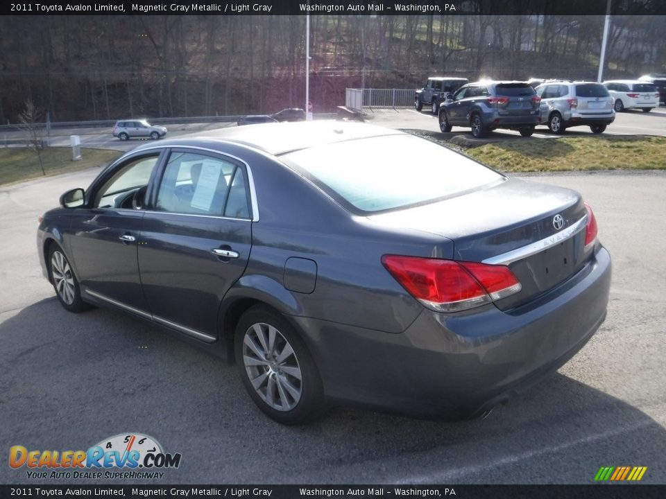 2011 Toyota Avalon Limited Magnetic Gray Metallic / Light Gray Photo #14