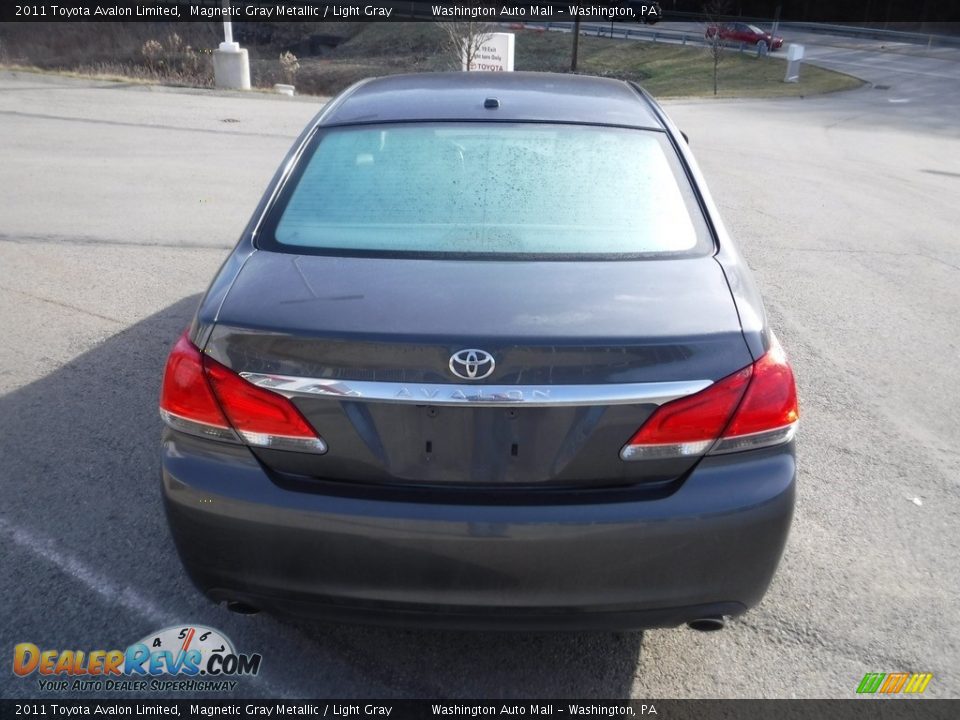 2011 Toyota Avalon Limited Magnetic Gray Metallic / Light Gray Photo #15