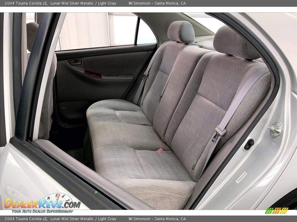 Rear Seat of 2004 Toyota Corolla LE Photo #20