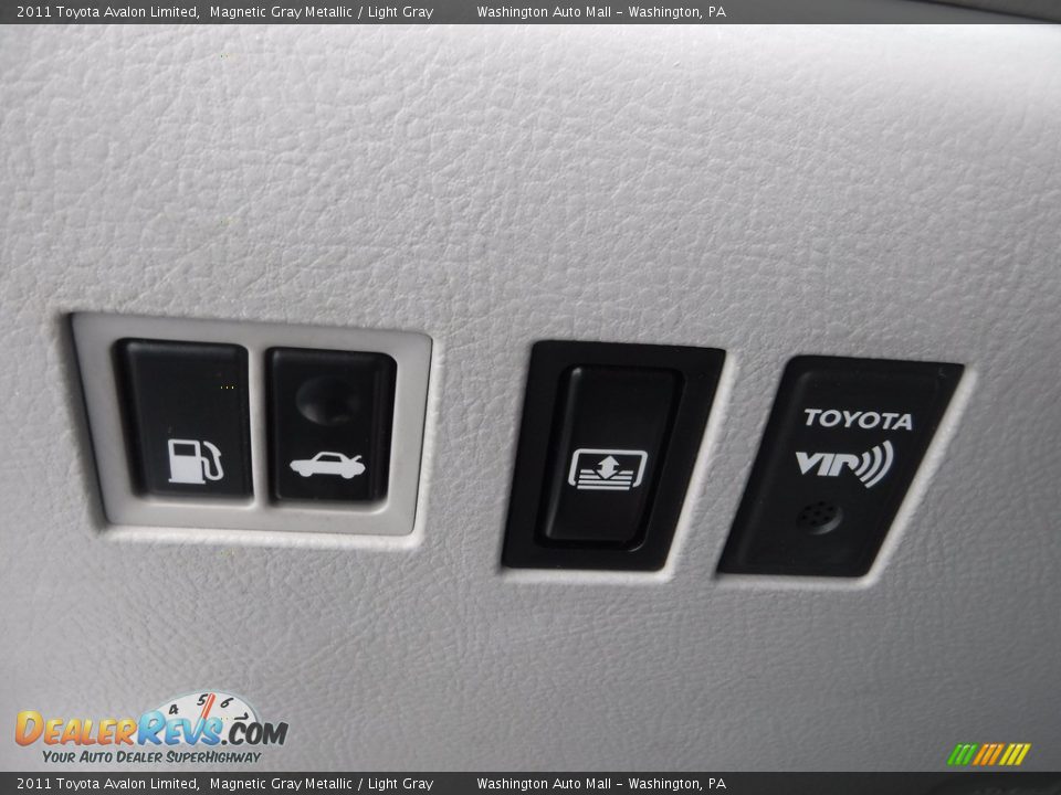 2011 Toyota Avalon Limited Magnetic Gray Metallic / Light Gray Photo #22