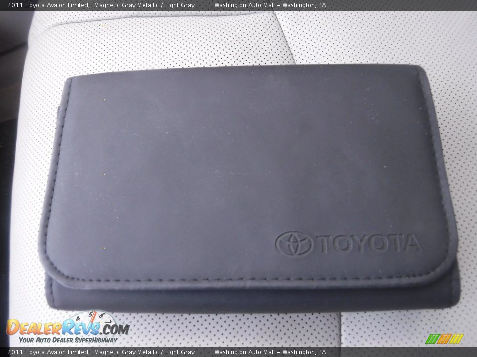 2011 Toyota Avalon Limited Magnetic Gray Metallic / Light Gray Photo #27