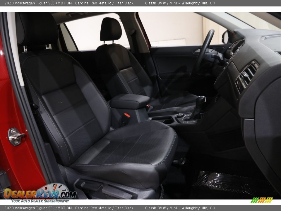 2020 Volkswagen Tiguan SEL 4MOTION Cardinal Red Metallic / Titan Black Photo #15