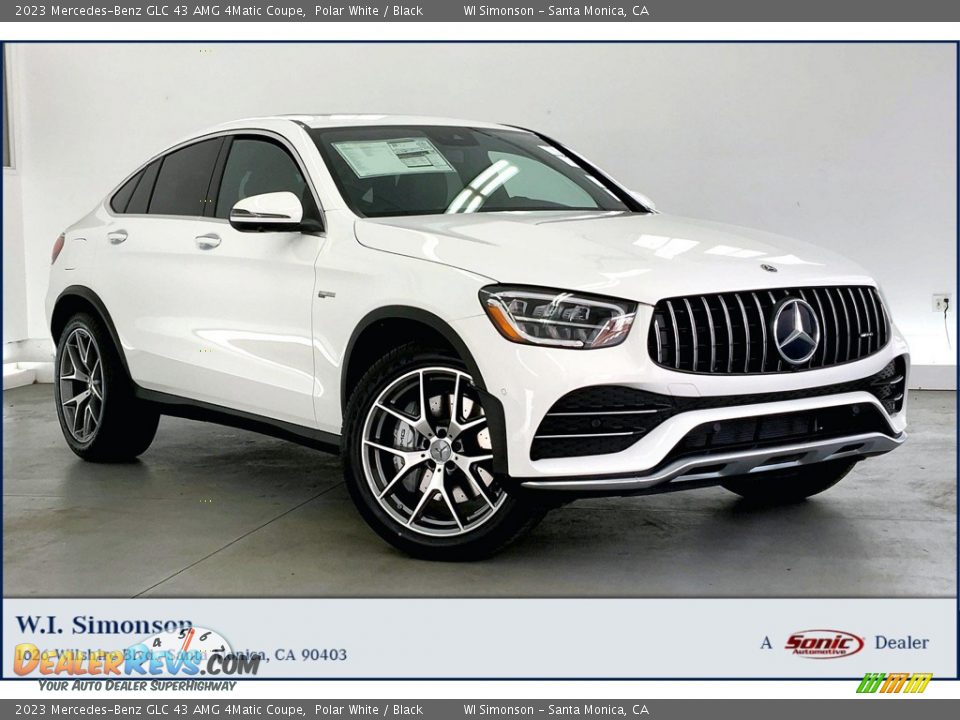 2023 Mercedes-Benz GLC 43 AMG 4Matic Coupe Polar White / Black Photo #1