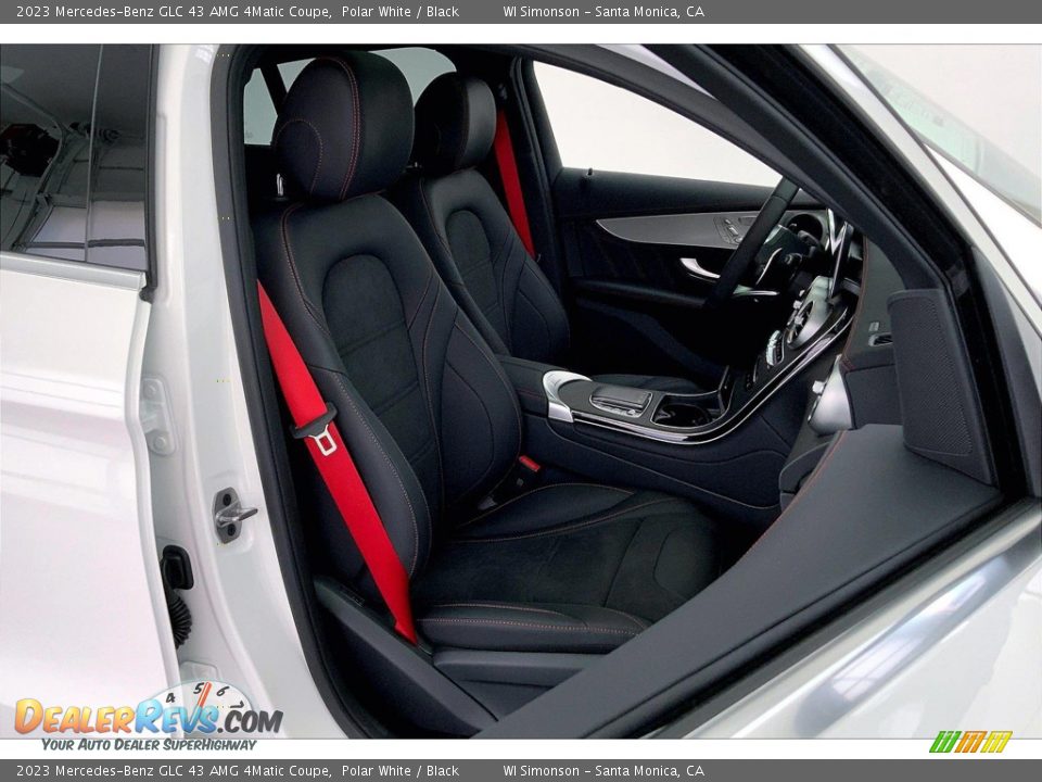 Front Seat of 2023 Mercedes-Benz GLC 43 AMG 4Matic Coupe Photo #5