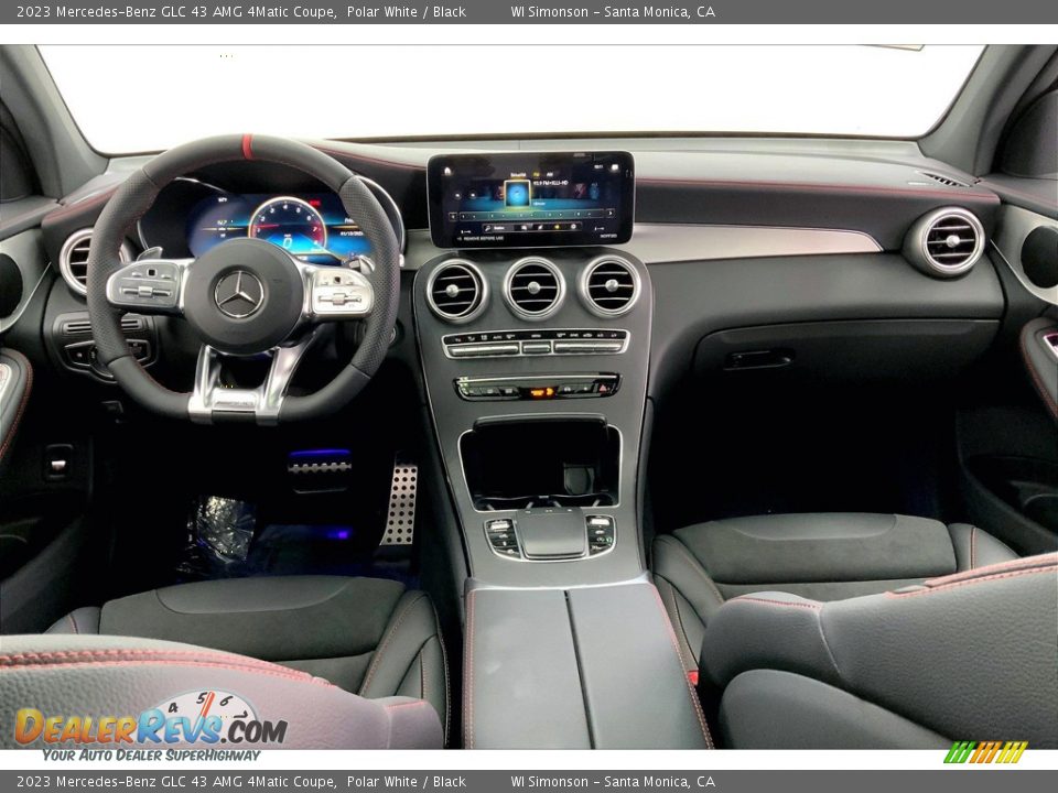 Dashboard of 2023 Mercedes-Benz GLC 43 AMG 4Matic Coupe Photo #6