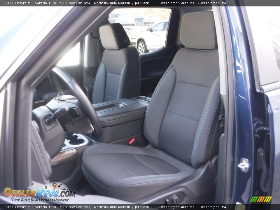 2021 Chevrolet Silverado 1500 RST Crew Cab 4x4 Northsky Blue Metallic / Jet Black Photo #24