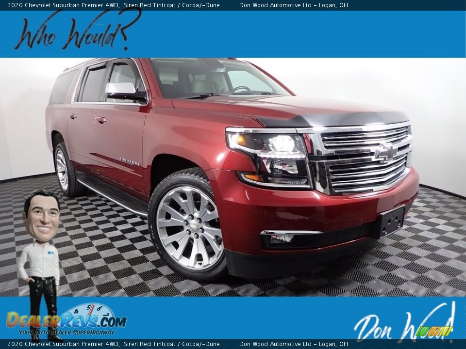 2020 Chevrolet Suburban Premier 4WD Siren Red Tintcoat / Cocoa/­Dune Photo #1