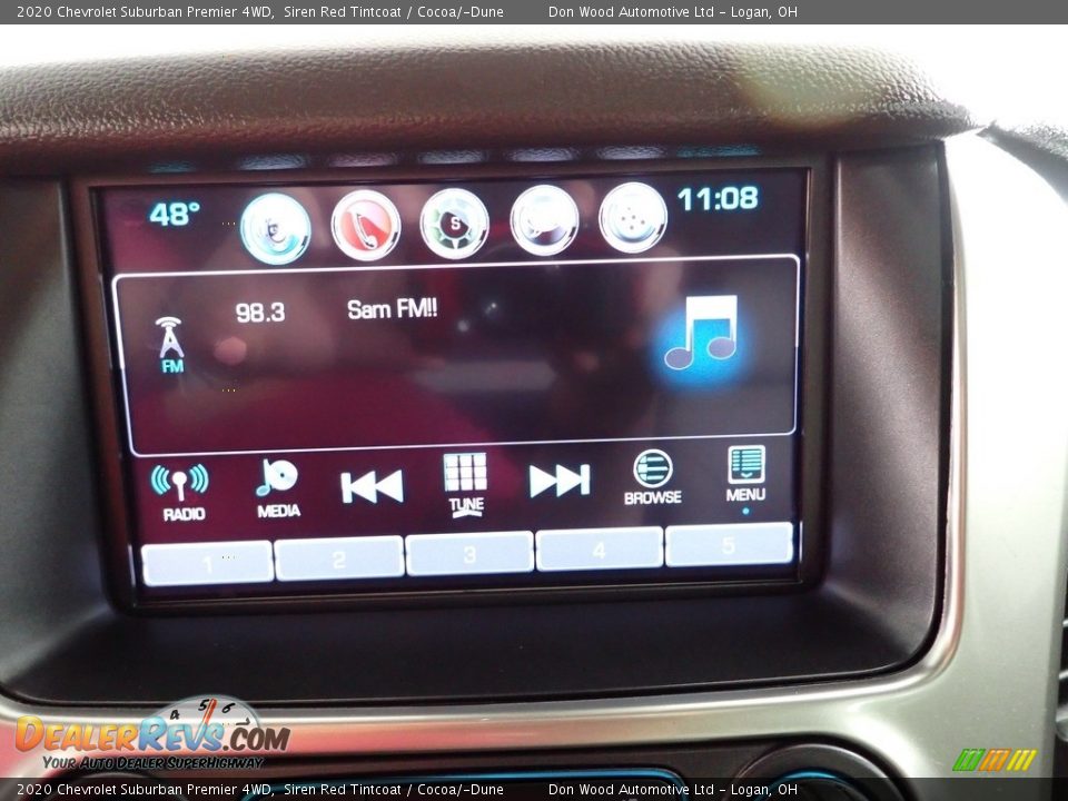 2020 Chevrolet Suburban Premier 4WD Siren Red Tintcoat / Cocoa/­Dune Photo #3
