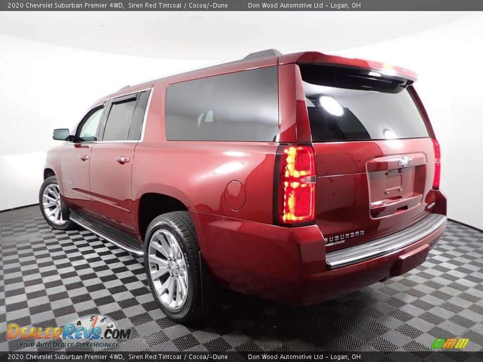 2020 Chevrolet Suburban Premier 4WD Siren Red Tintcoat / Cocoa/­Dune Photo #10