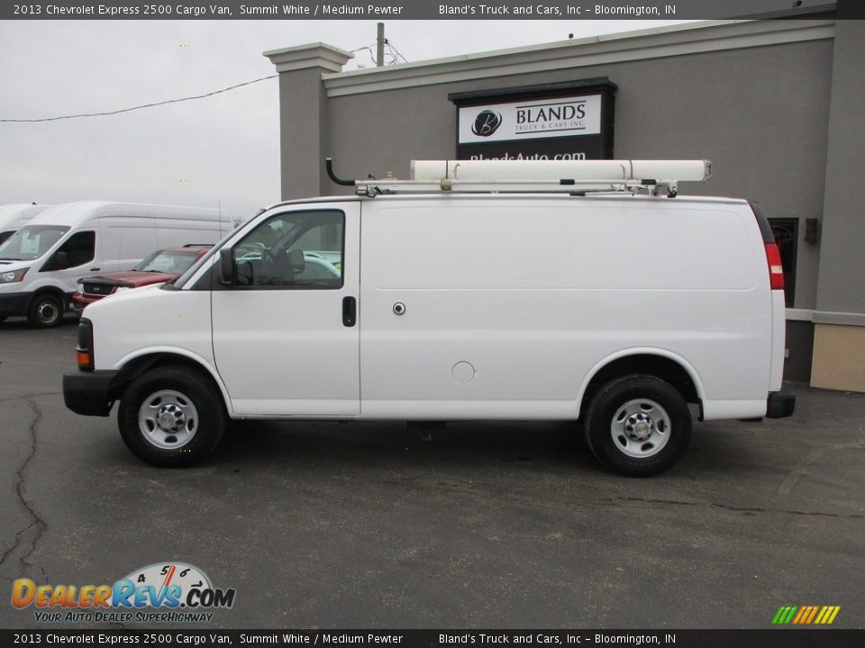 2013 Chevrolet Express 2500 Cargo Van Summit White / Medium Pewter Photo #1