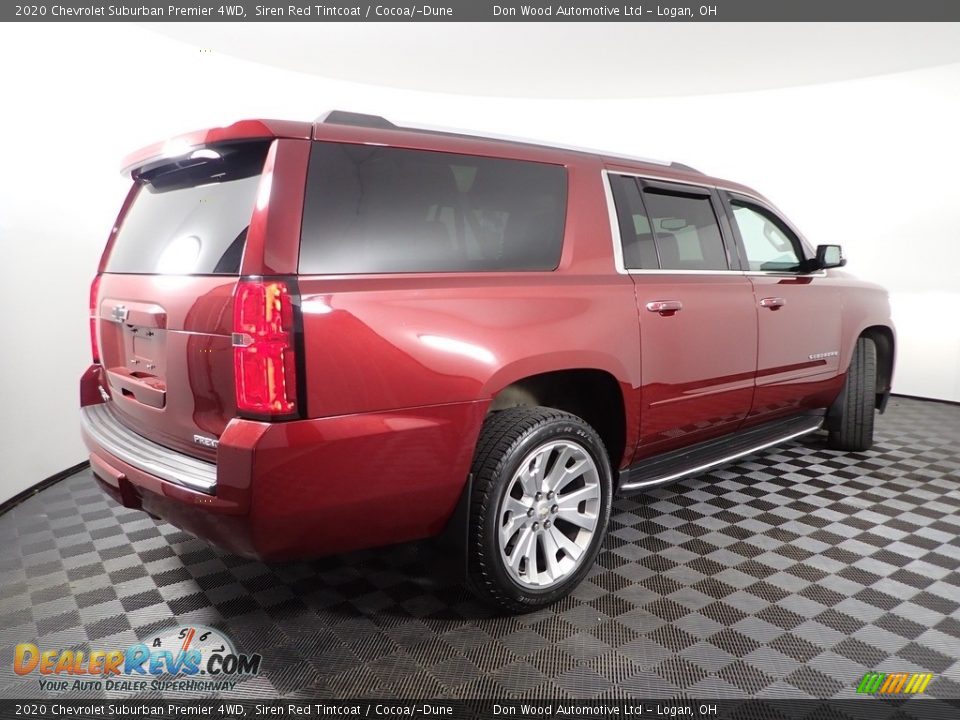 2020 Chevrolet Suburban Premier 4WD Siren Red Tintcoat / Cocoa/­Dune Photo #14