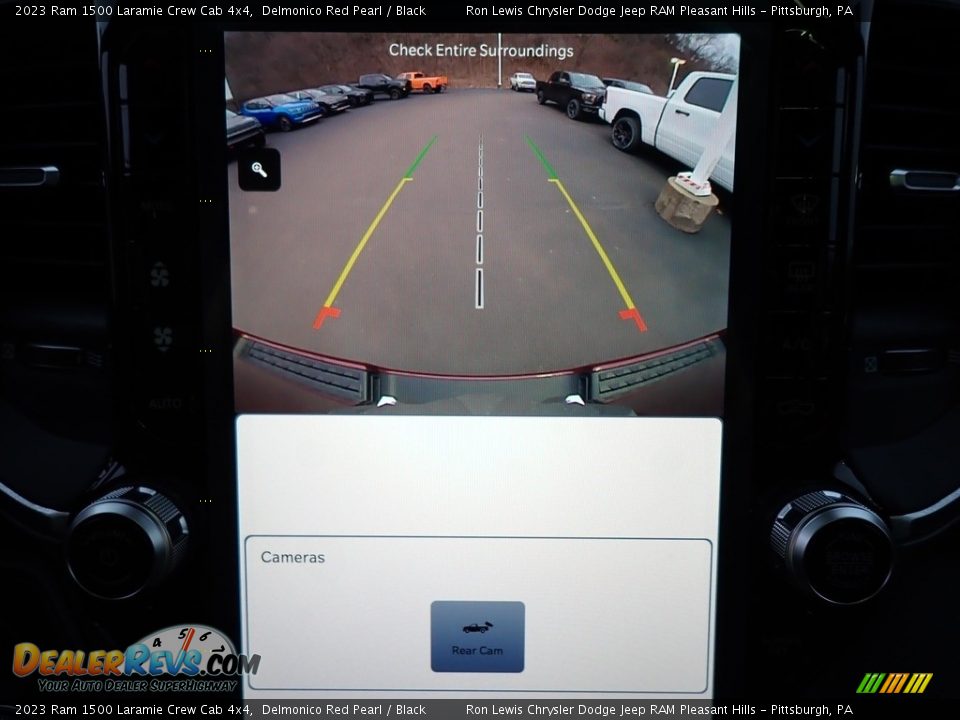 Controls of 2023 Ram 1500 Laramie Crew Cab 4x4 Photo #19