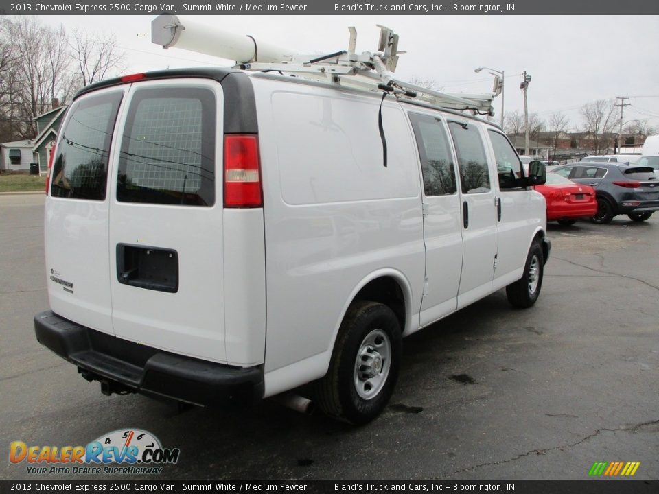 2013 Chevrolet Express 2500 Cargo Van Summit White / Medium Pewter Photo #4