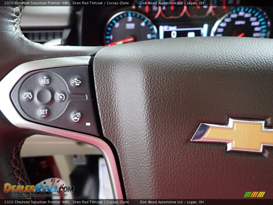 2020 Chevrolet Suburban Premier 4WD Siren Red Tintcoat / Cocoa/­Dune Photo #20