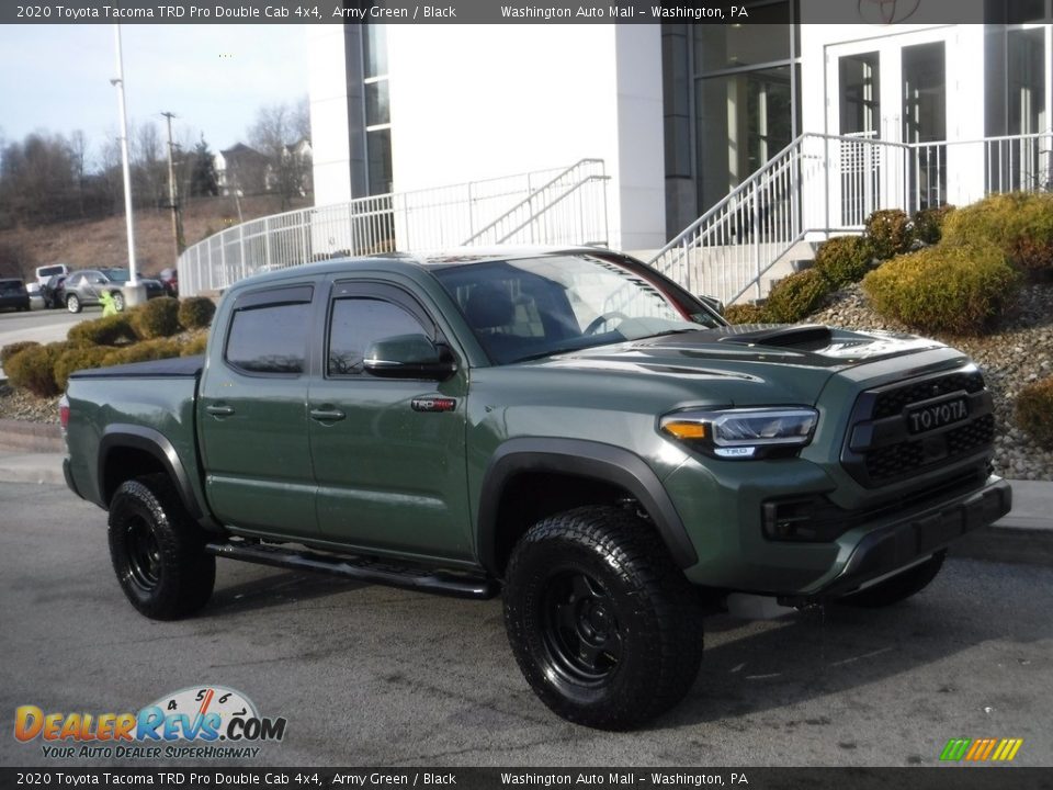 2020 Toyota Tacoma TRD Pro Double Cab 4x4 Army Green / Black Photo #1