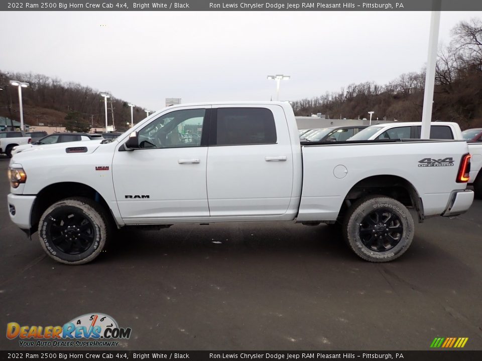 2022 Ram 2500 Big Horn Crew Cab 4x4 Bright White / Black Photo #2