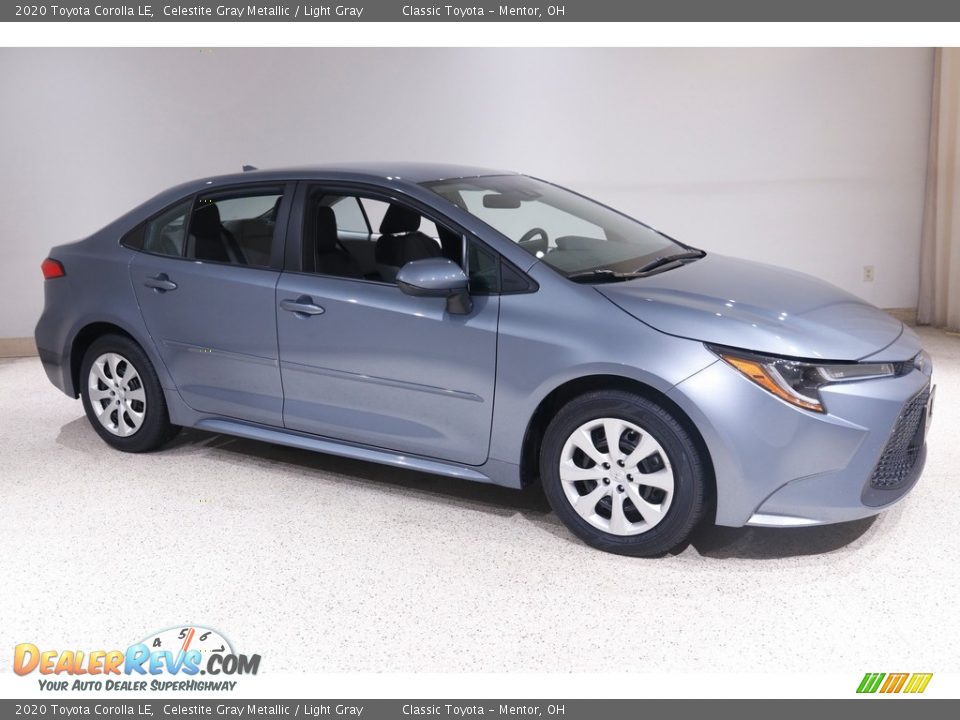 2020 Toyota Corolla LE Celestite Gray Metallic / Light Gray Photo #1