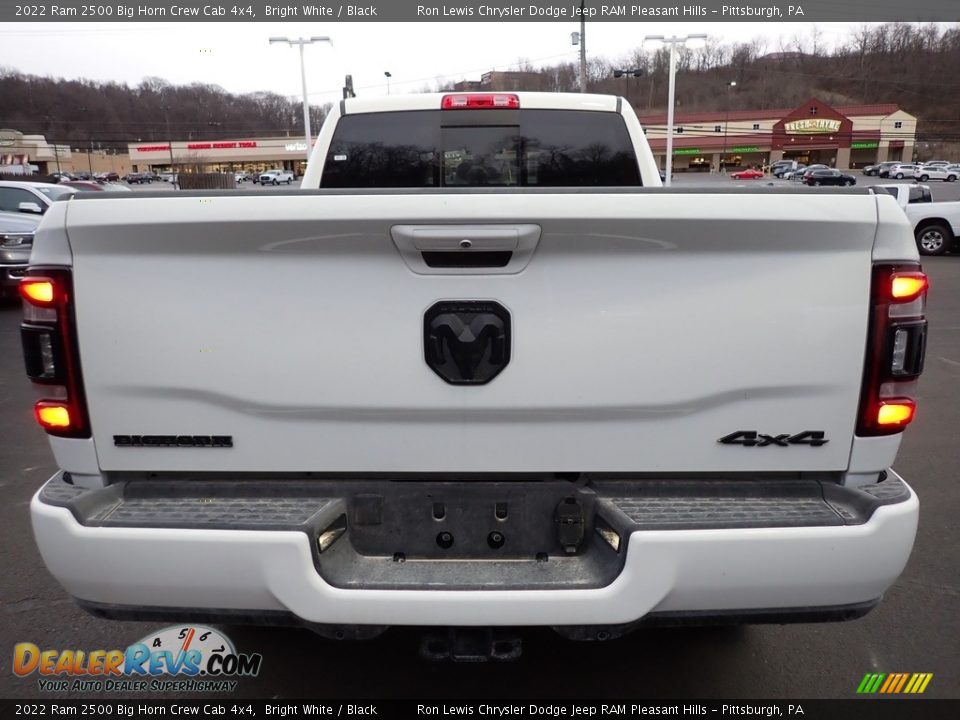 2022 Ram 2500 Big Horn Crew Cab 4x4 Bright White / Black Photo #4