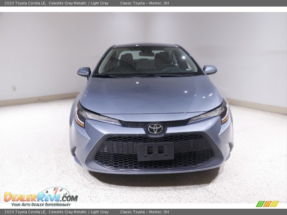2020 Toyota Corolla LE Celestite Gray Metallic / Light Gray Photo #2